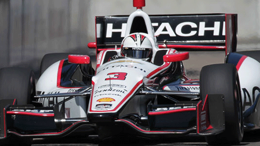 Detroit, gara 2: Castroneves vince, Power leader