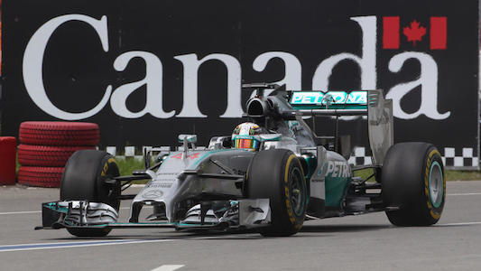 Montreal - Libere 3<br>Hamilton davanti a Massa