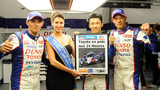 Le Mans - Qualifica<br>Nakajima stacca la pole