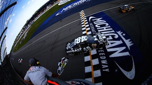 Michigan, gara: Johnson non si ferma più