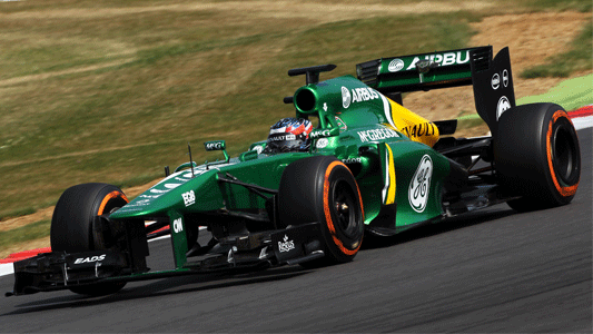 Stevens con Caterham nei test di Silverstone