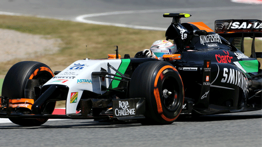 Juncadella a Silverstone con<br>Force India nel 1° turno libero