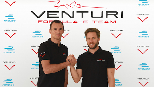 Sarrazin ed Heidfeld con Venturi
