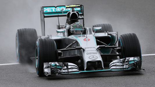 Silverstone - Qualifica<br>Rosberg in pole, Ferrari KO