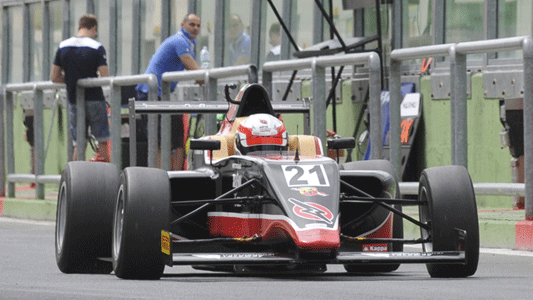Test a Vallelunga: Drudi lascia il segno