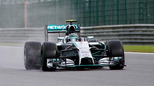 Spa - Qualifica<br>Superba pole di Rosberg