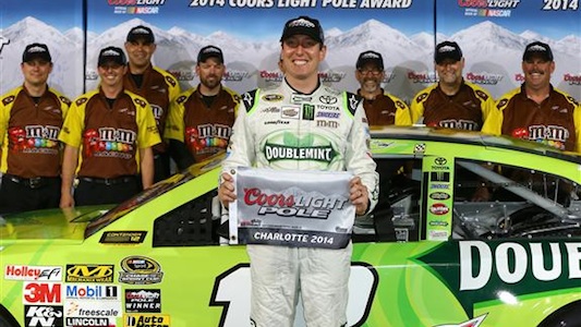 Charlotte, qualifica: Kyle Busch a segno