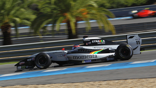 Jerez - Qualifica 1<br>Dominio inglese, Stevens in pole