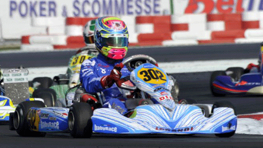 WSK Final Cup ad Adria<br>Basz e Martono lasciano il segno