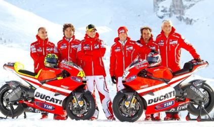 A Campiglio presentata la Desmosedici GP11