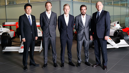 CLAMOROSO<br>McLaren conferma Button e annuncia Alonso