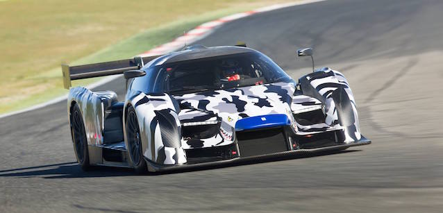 La Glickenhaus SCG3 a Vallelunga