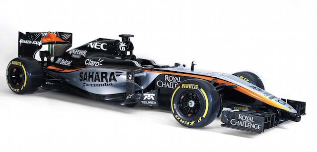 Anche Force India si svela