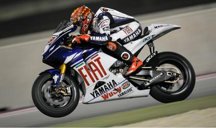 Losail - Qualifica<br>Jorge Lorenzo, pole al debutto