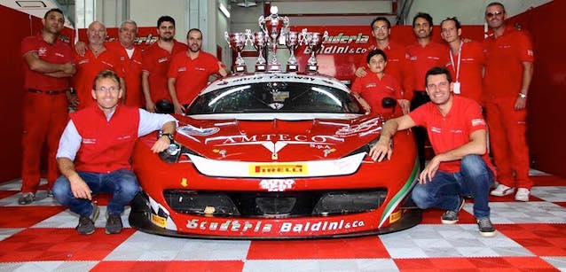 Giammaria-Casè e la Scuderia Baldini Confermati campioni italiani GT