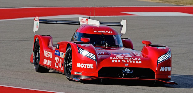 Nissan presenta la nuova GT-R LMP1<br />E annuncia Gen&eacute; come primo pilota