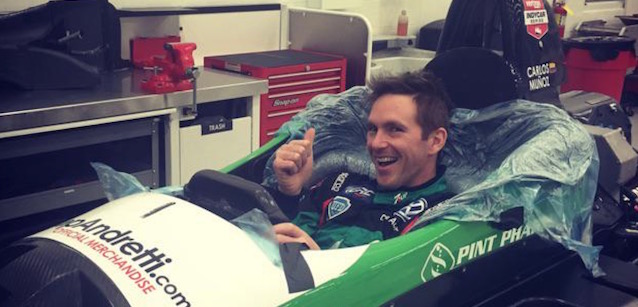 Speed tester per il team Andretti