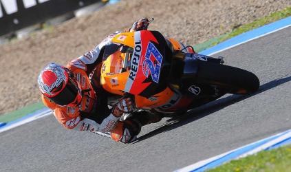 Jerez, qualifica:<br> Stoner ancora in pole