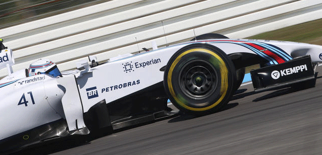 Susie apre i test Williams