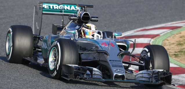 Test a Montmel&ograve;<br />Hamilton abbandona, arriva Wehrlein