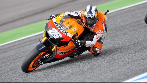 Estoril, gara:<br> Pedrosa di intelligenza su Lorenzo