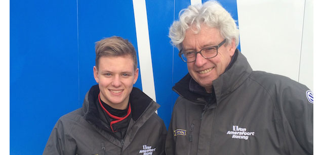 Schumacher jr con Van Amersfoort
