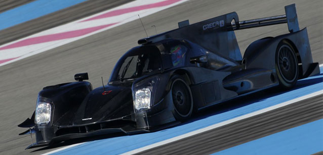 Con Sarrazin i primi test Oreca