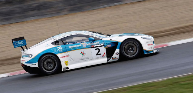 Lloyd con l'Aston Motorbase