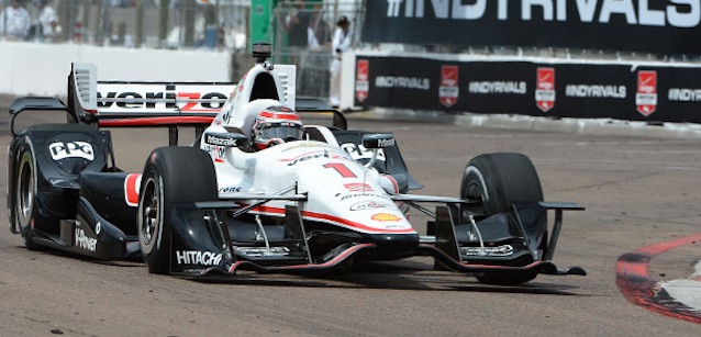 St. Petersburg, libere 3: tripletta Penske