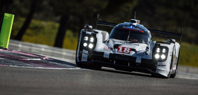 Porsche domina i test di Le Castellet