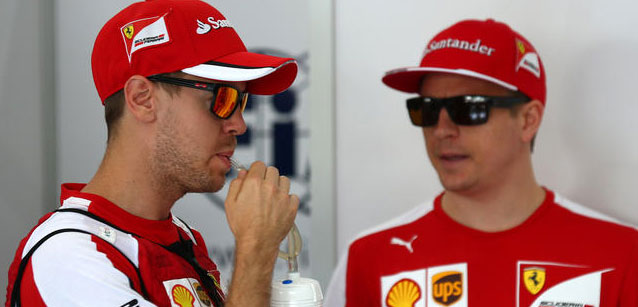 Raikkonen e Vettel in coro<br />"Possiamo ancora migliorare"