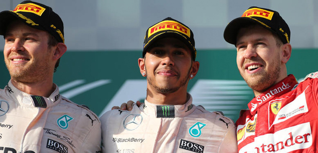 Shanghai - Hamilton torna padrone<br />ma Vettel coglie il podio: la Ferrari c'&egrave;