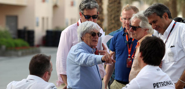 Ecclestone a ruota libera<br />Dubbio Monza, futuro con V8 da 1000 CV