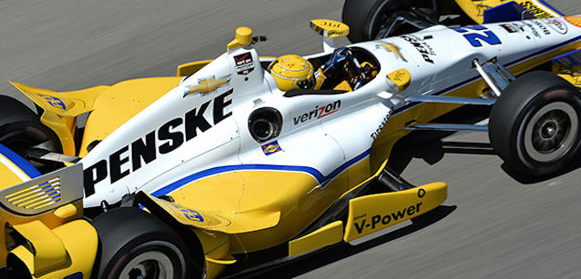Long Beach, libere 3: tripletta Penske