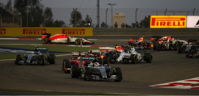 Al Sakhir - Gara<br />Domina Hamilton, Raikkonen spettacolo