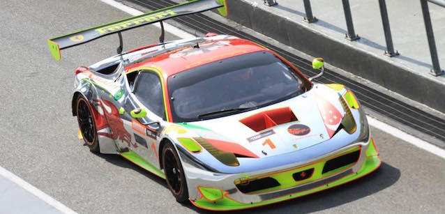 Bruni, Vilander e Calado nel GT Asia