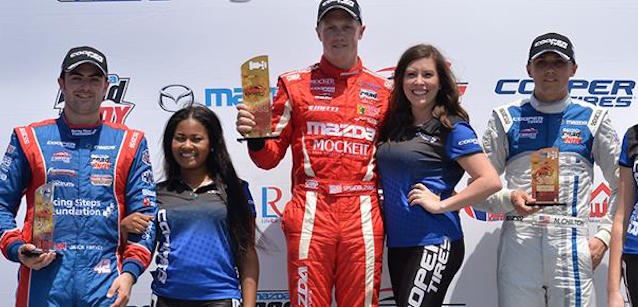 Barber, gara 2: Pigot raddoppia