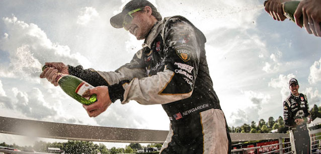 Barber, gara<br />Newgarden, il sogno si avvera