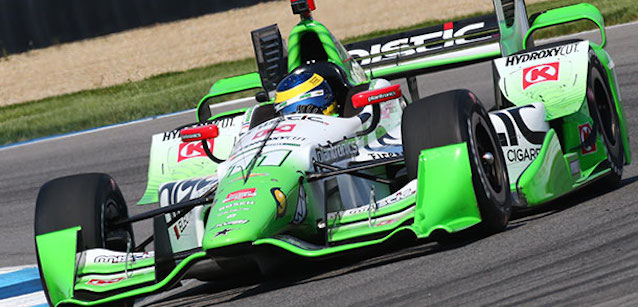 Indy Road, libere 1: Bourdais al top