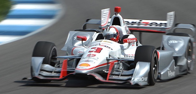 Indy Road, libere 3: Castroneves davanti