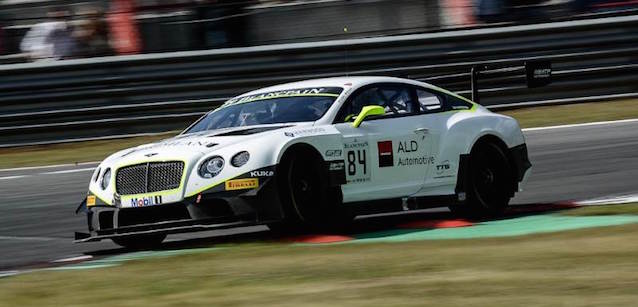 Van Splunteren Jr sulla Bentley HTP