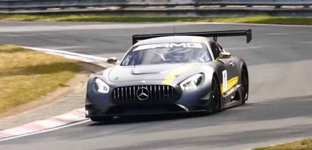 La Mercedes-AMG GT debutta nel VLN