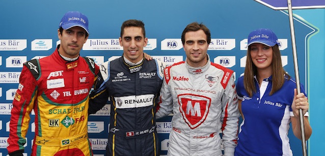 Londra, qualifica 1<br />Buemi al top, polemiche sulla pista