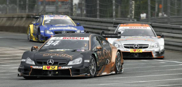 Norisring - Gara 1<br />&Egrave; una parata Mercedes