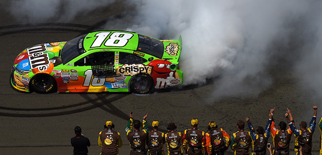 Sonoma, gara<br />Il ritorno di Kyle Busch