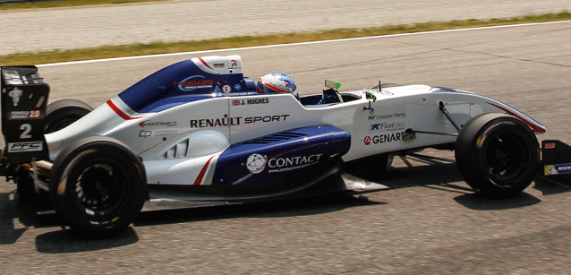 Monza, gara 2: Hughes, ma che fatica