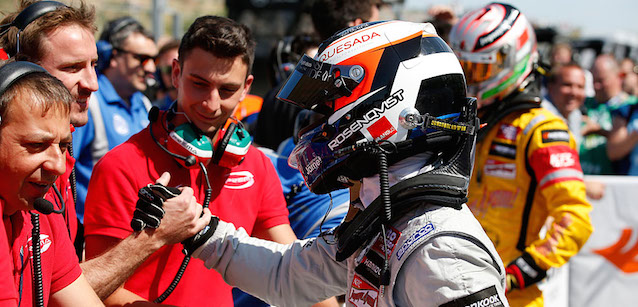 Zandvoort - Gara 2<br />Rosenqvist domina, Leclerc KO