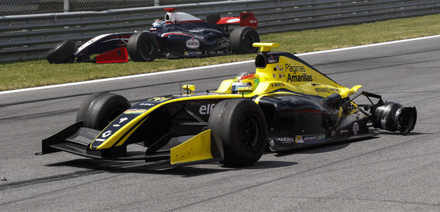 Spielberg - Merhi escluso<br />da gara 1 e da gara 2