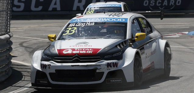 Vila Real gara 2, <br />Il cinese Ma vince nel caos