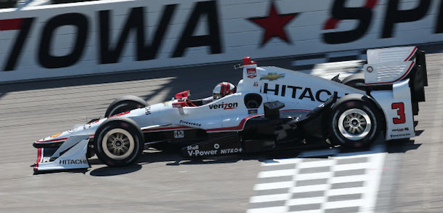 Newton, qualifica: Castroneves si impone